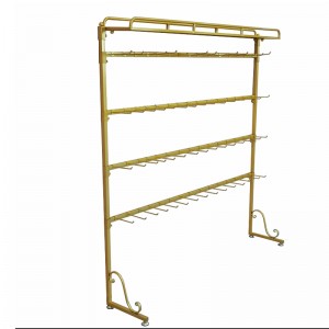 TMJ PP-580 Moettable hook shell Hang oorbellen ketting sierraden rek