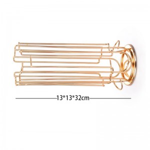 TMJ PP-582 360 graden roterende metalen basis koffiebonen peulen station koffiecapsules display stand