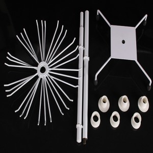 TMJ PP-588 Fabriek op maat van OEM-acrylsieraden tonen van acryl roterend oorbeeldrek