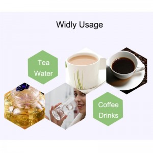 Aangepast logo BPA-vrije, milieuvriendelijke koffiekopjes, composteerbare wegwerpbeker, biologisch afbreekbare maïszetmeelbekers