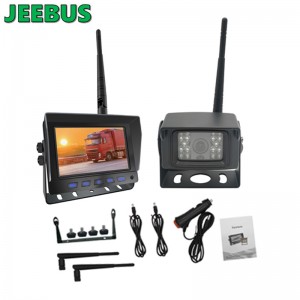 Auto Reverse Backup Draadloze Wifi-camera met 5-inch Monitorparkeersysteem voor RV-voertuig