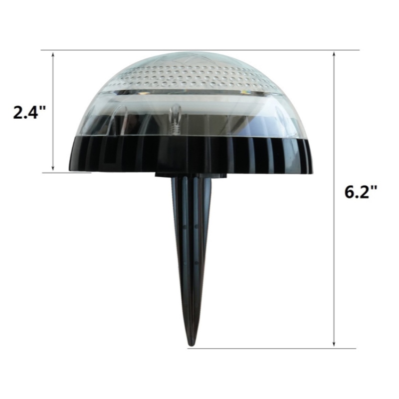 Grondlamp op zonne-energie