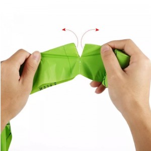 Biologisch afbreekbare afvalzakken voor honden poep zakken composteerbaar Cornzetmeel Bioafbreekbare zakken