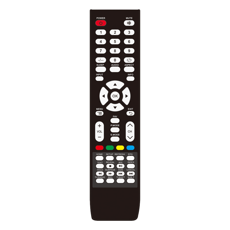 Fabriek OEM Universele hoge kwaliteit goedkope prijs draadloze IR-afstandsbediening voor tv \/ set-top box