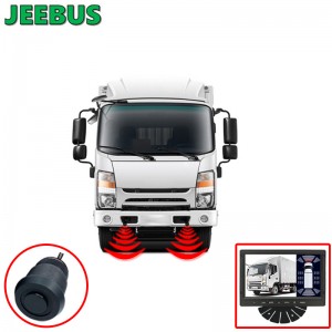 JEEBUS Backup Camera Vision Parkeersensor Monitoring Systeem Ultrasone Digitale Radar Detectie Sensor Display