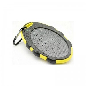 Portable Solar Power Bank 4000mAh Mobiele zonne-energie oplader Dubbele USB-poorten