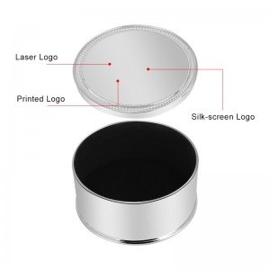 Metalen urn voor hondenas