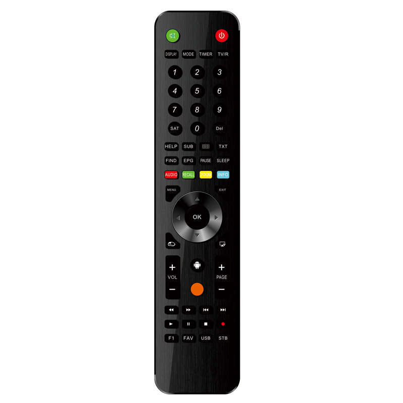 Top verkoop multifunctionele precisie jvc TV afstandsbediening IR/RF draadloze TV afstandsbediening voor alle merken TV/set top box