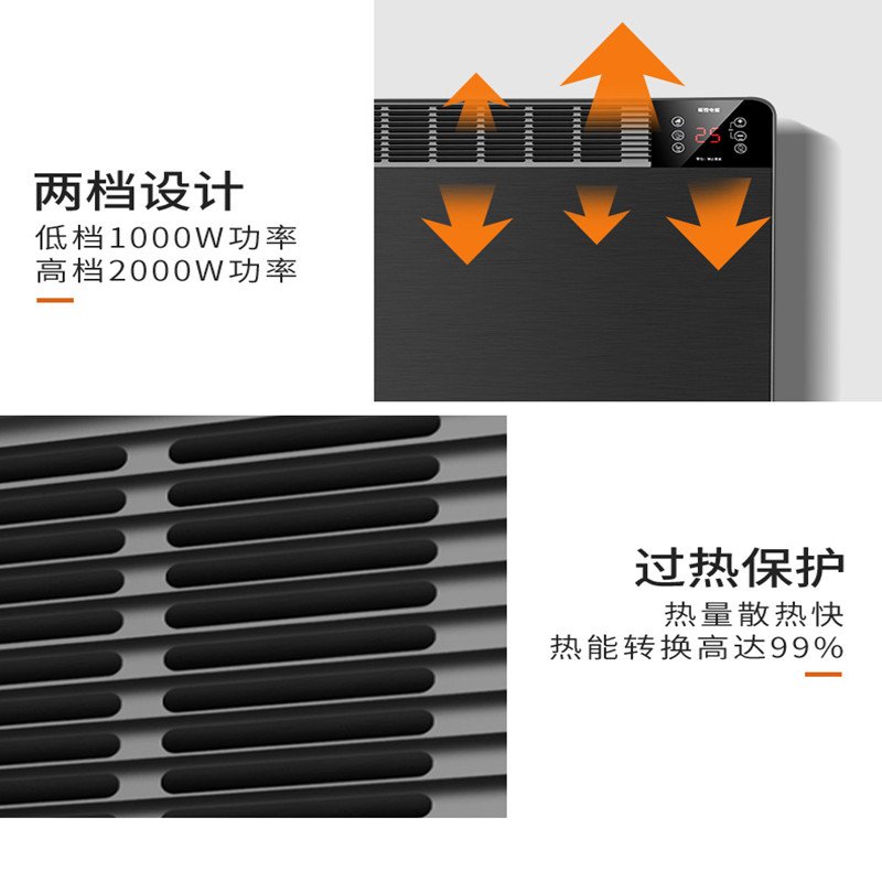 Promotie Diversen Duurzame Gebruik van verwarmingselementen Elektrische Convection Heater