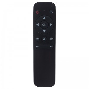 Kwaliteitsborging Bluetooth-spraakbesturing universele draadloze 13-toetsen Zwart tv-afstandsbediening \\/ settopbox-controller