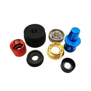 Factory custom processing aluminium anodized en roestvrij staal delen