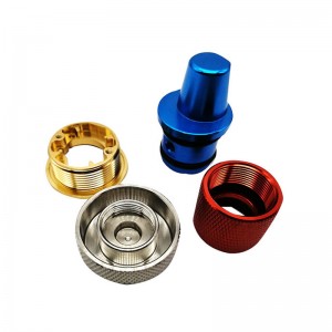 Factory custom processing aluminium anodized en roestvrij staal delen