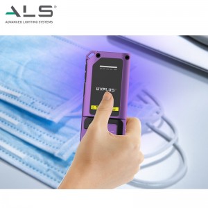 Intelligente UVC-ontstoffingsinstallatie met lichtflits