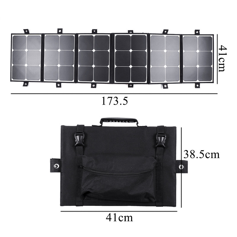 180W zonne-opvouwbare tassen