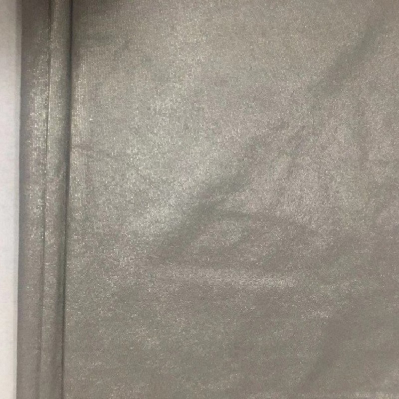 Verzilverde non-woven stof Zilvervezel stralingswerende doek Zilvervezel afschermdoek