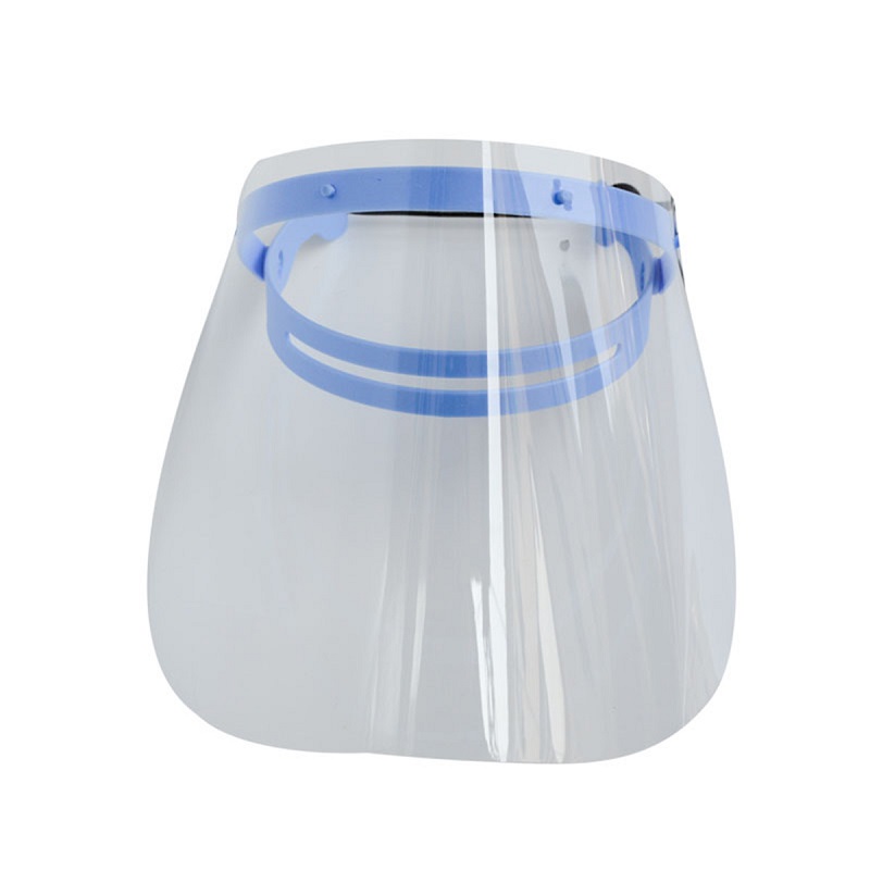 0.25mm Anti Splash herbruikbare tandheelkundige vizier Helder verstelbaar gelaatsscherm te koop