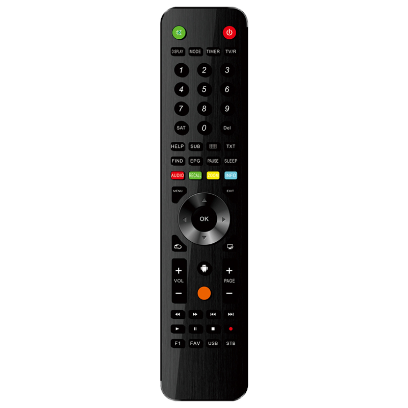 Fabriek top verkoop multifunctionele precisie jvc TV afstandsbediening IR/RF draadloze TV afstandsbediening voor alle merken TV/set top box