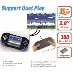 8-bits BL-516 2,8-inch LCD-handheld-game