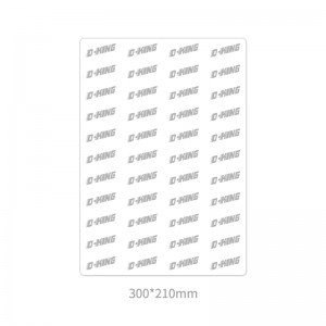 Tafelformaat voor iPad mini 2 TPU-film gesneden binnen 11 inch met snijplottermachine Universele snijfilm