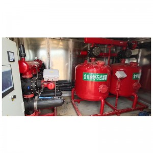 zandfilter voor druppelirrigatie