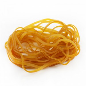 Fabrikanten hebben op maat verlengde en verbrede elastiekjes op maat gemaakt voor hoge temperatuur en anti-veroudering geel rubber