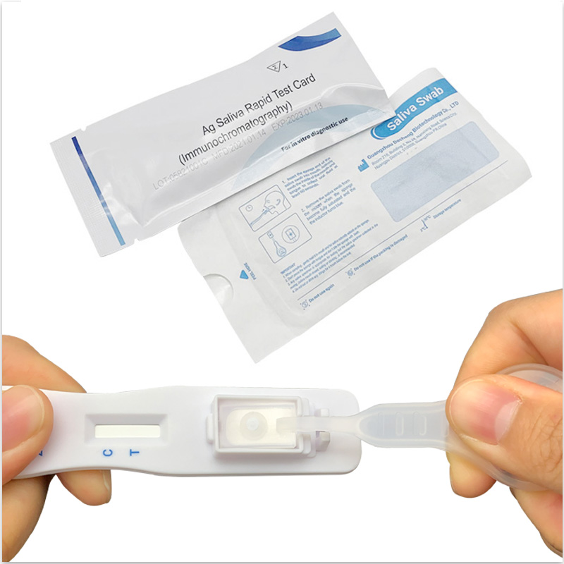 V-CHEK ™ 2019-nCoV Ag speeksel sneltest (immunochromatografie)