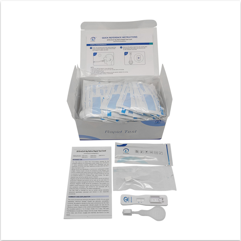 De V-CHEKde-8482;2019-nCoV Ag Rapid Test Kit (Immunochromatografie)