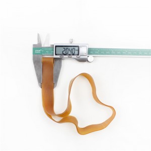 Fabrikanten op grote schaal slijtagebestendige, hoge temperatuur- en verouderende industriële rubber banden