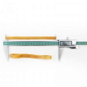 Aanpasbare hoge elasticiteit hoge temperatuur anti-aging duurzame industriële rubberen band fabriek directe verkoop