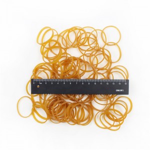 Fabrikant groothandelnatuurrubber geel transparant hoge elasticiteit en taaiheid krab, kreeft bindende landbouwrubber band