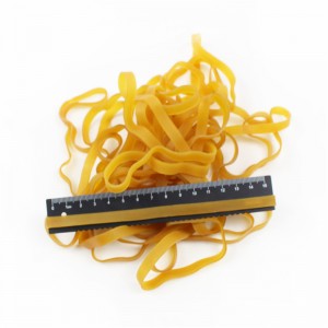 Fabrikanten Custom verlengde en verbreedde rubberen banden Druiable High Temperature en Anti-Agage Gele Rubberen riem