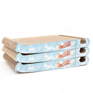 Driehoek visvlag kattenklauwboard