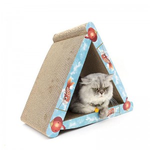 Driehoek visvlag kattenklauwboard