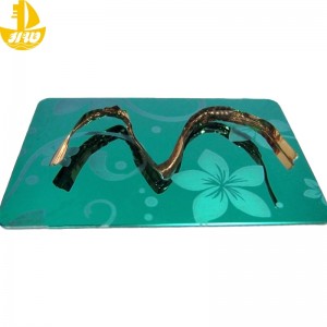 Roestvrijstalen spiegelpaneelnr. 2