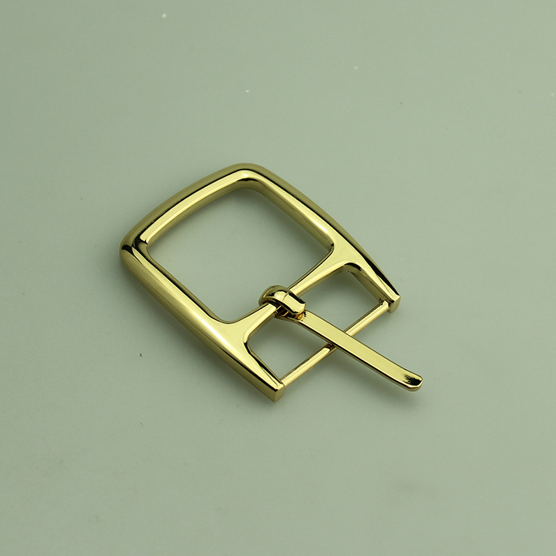 Shinny gouden mode pin gesp, metalen accessoires voor riem
