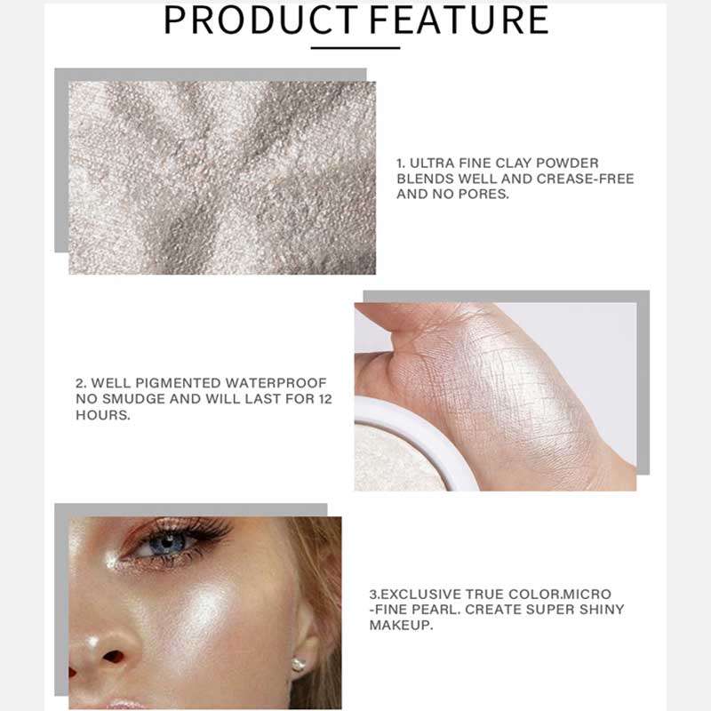 Highlighter powder make-up private label