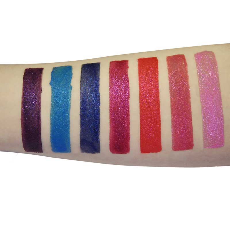 Glitter Liquid Lipstick Diamond Waterproof Metallic Lipgloss