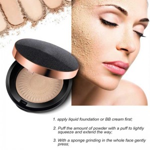 Aangepaste cosmetische make-up compact geperst poeder