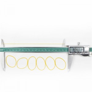 Factory directe verkoop van hoogwaardige rubberen bands Hoge elasticiteit en hoge veerkracht papier Geld gebundelde rubberen bands