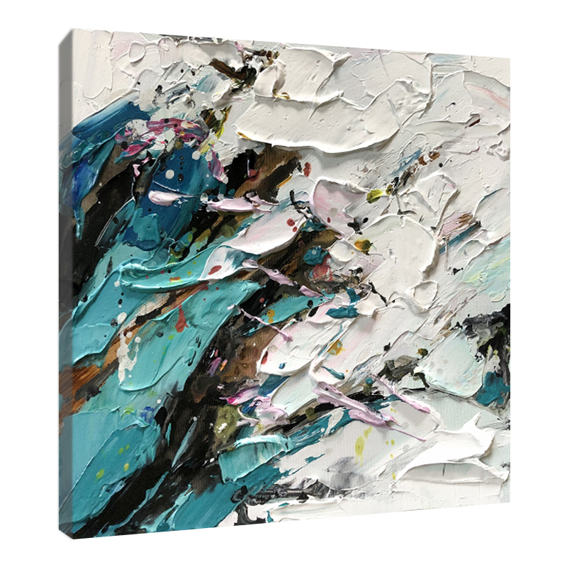 Olieverfschilderij canvasnieuw ontwerp thuis studie decoratie foto handgemaakte abstracte schilderij canvas