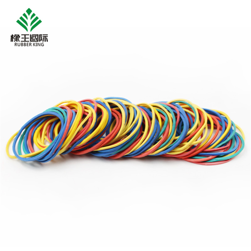 Factory Direct Sale Color Solid Color High Elastic Office Staking Special Rubber Band