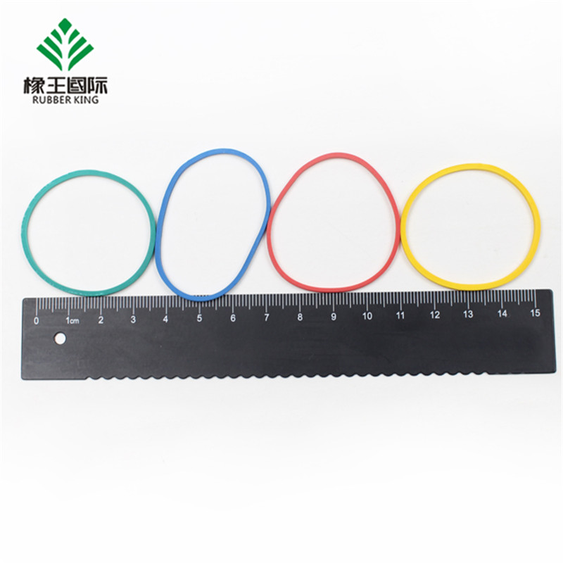 Factory Direct Sale Color Solid Color High Elastic Office Staking Special Rubber Band