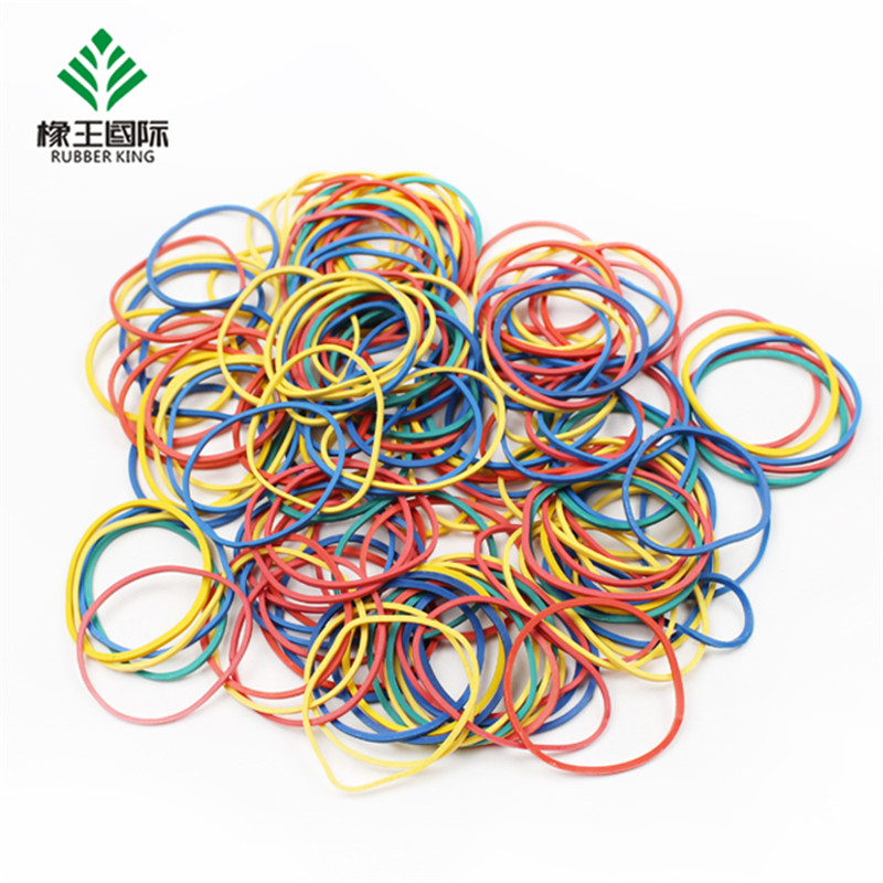 Factory Direct Sale Color Solid Color High Elastic Office Staking Special Rubber Band