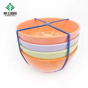 Fabrikanten Custom Color Effen kleur Hoge elasticiteit, veilige en milieuvriendelijkenatuurlijke rubberen bands voor reizen