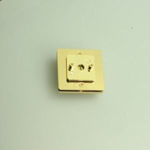 Mode tas slot, draai draai slot, metalen accessoires