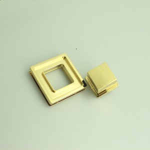 Mode tas slot, draai draai slot, metalen accessoires