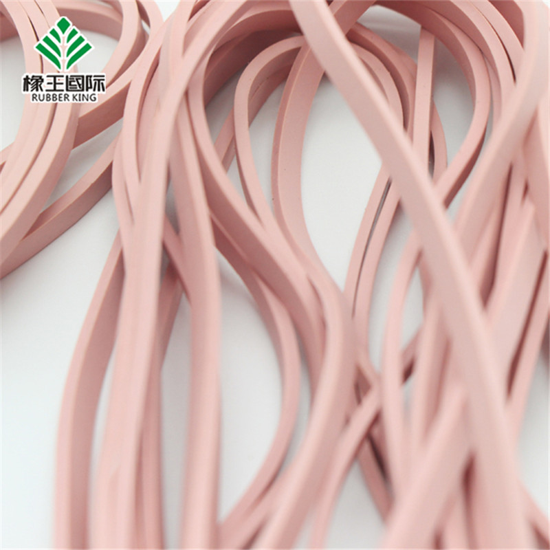 Fabriek aangepaste kleur hoge elasticiteit Duurzame antistatische rubberen band voor elektronica fabriek