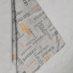 Geborduurde katoenen linnen stof BNT6863