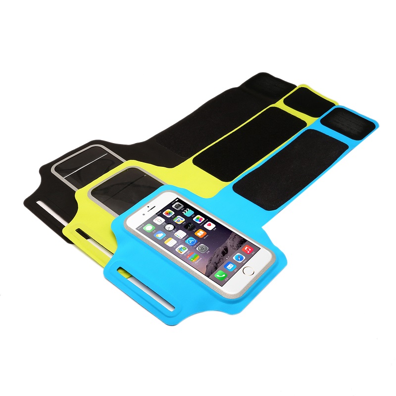 Hot Selling Universal Mobile Phone Accessoires 5.5 inch Kleurrijke Sportarmband