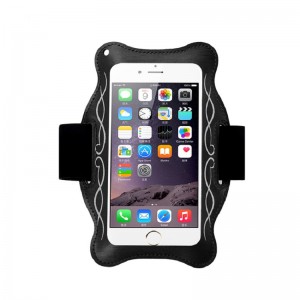 Unisex Sport Armtassen met sleutelhouder Ademend Armband Waterdichte Mobiele Telefoon Arm Pouch Packet Outdoor Armband Bag